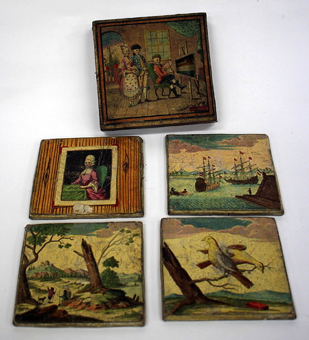 Appraisal: A TH CENTURY GERMAN MAGNETIC PICTURE TOY the main picture