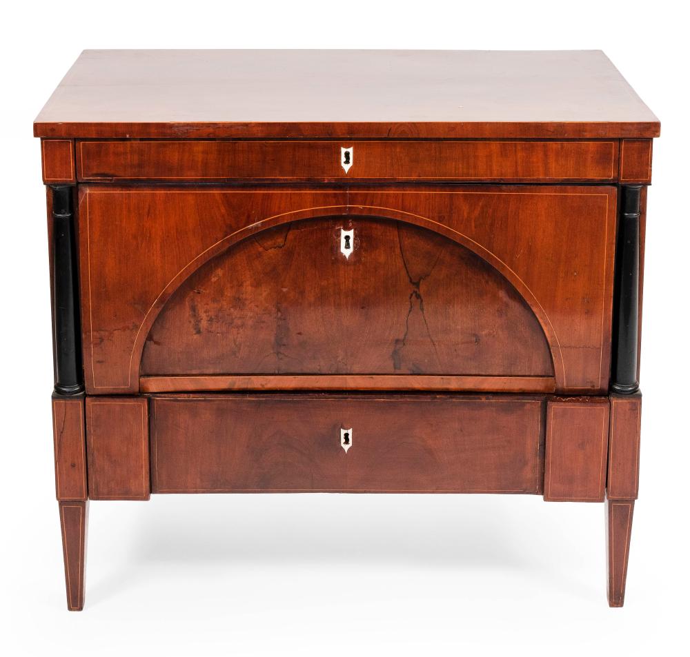 Appraisal: GERMAN BIEDERMEIER CHEST OF DRAWERS TH CENTURY HEIGHT WIDTH DEPTH