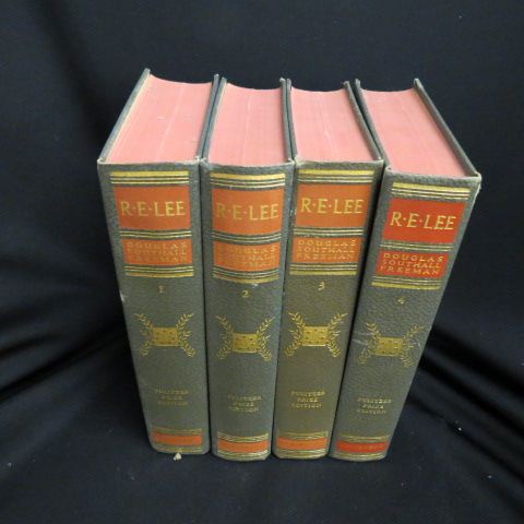 Appraisal: Book Set Robert E Lee a biography by DouglasSouthall Freeman