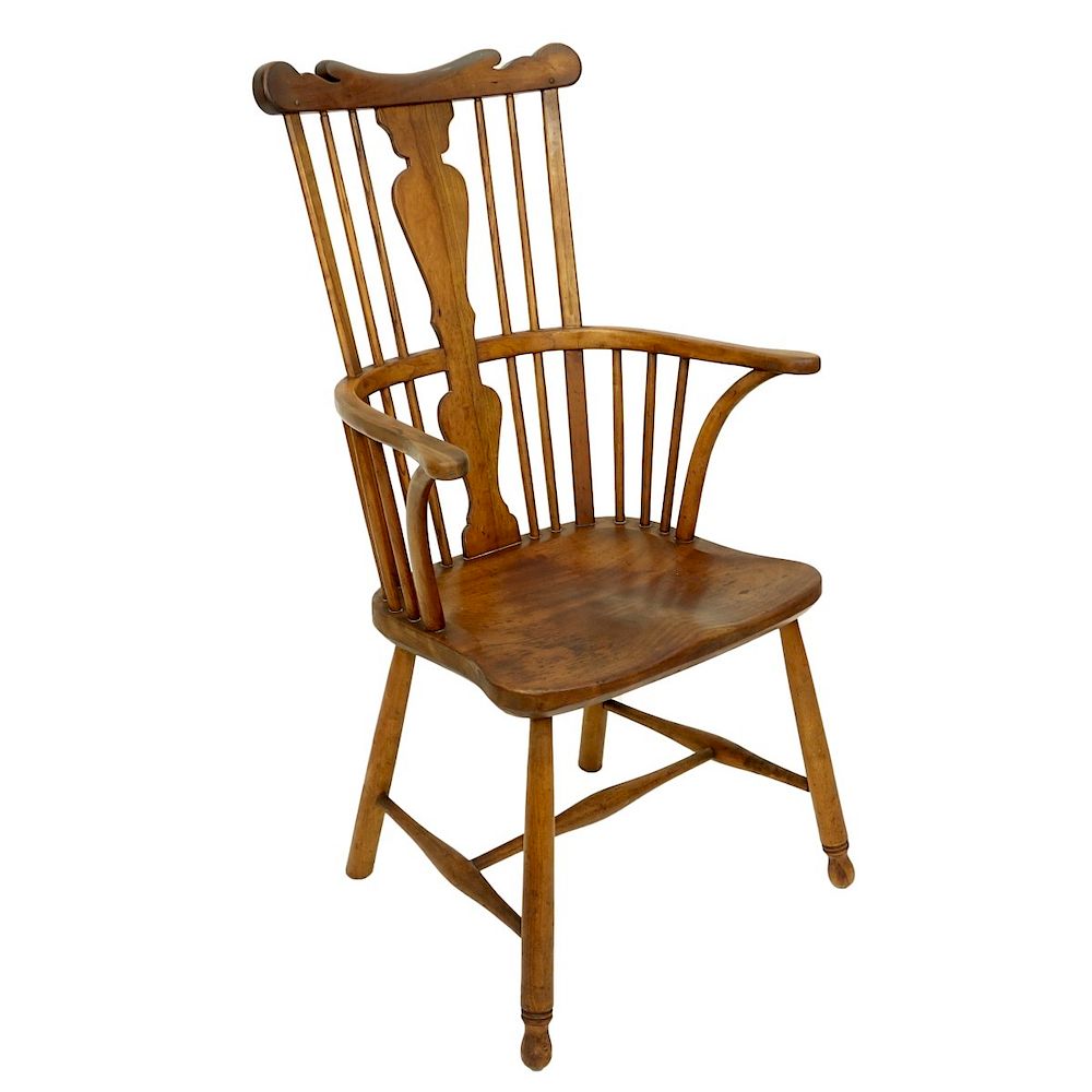 Appraisal: L J G Stickley Windsor Chair L J G Stickley