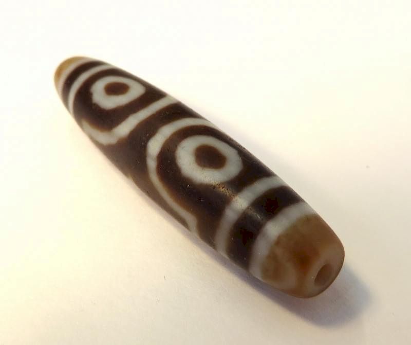 Appraisal: Tian Zhu Dzi Bead Tian Zhu Dzi Bead Description Bead