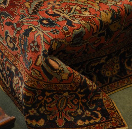 Appraisal: Antique Heriz Rug ' x '