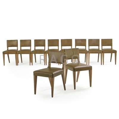 Appraisal: KERRY JOYCE DESSIN FOURNIR Ten Trent chairs Los Angeles s