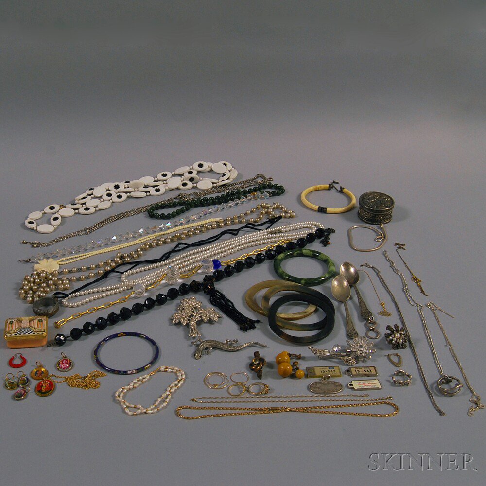 Appraisal: Group of Vintage and Contemporary Costume Jewelry including plastic and