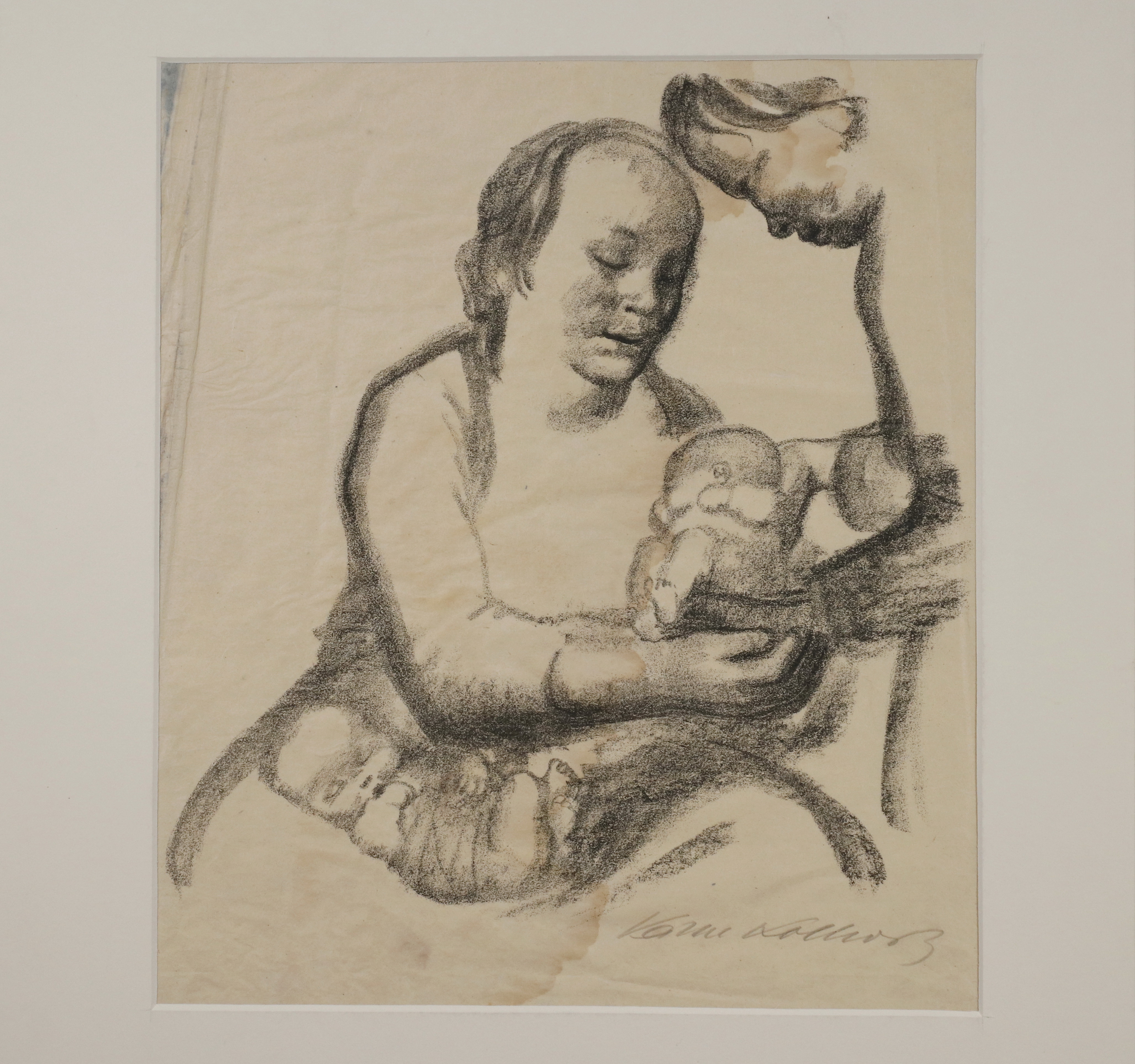 Appraisal: KATHE SCHMIDT KOLLWITZ GERMANY - Mothers Give from your Abundance