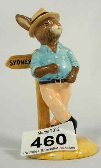 Appraisal: Royal Doulton Bunnykins Figure Sydney DB Limited Edition Boxed with