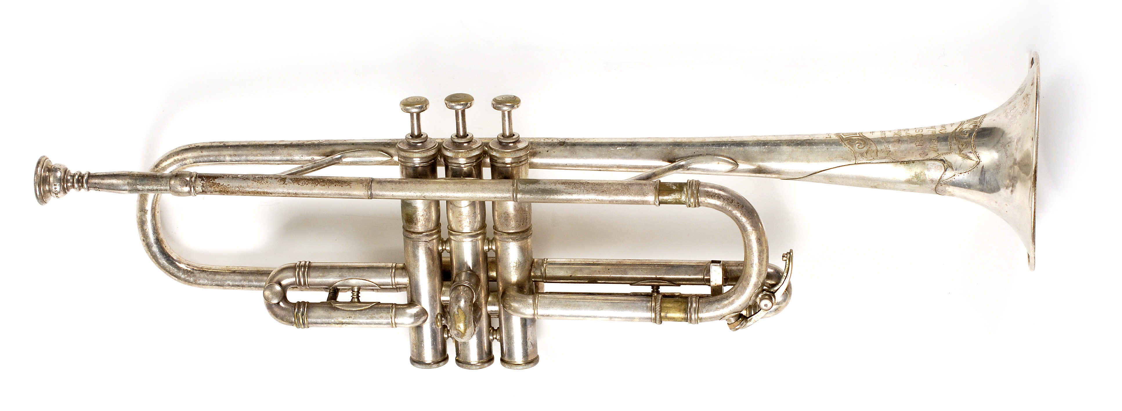 Appraisal: BOSTON MUSICAL INSTRUMENT CO TRUMPET Model NE PLUS ULTRA of