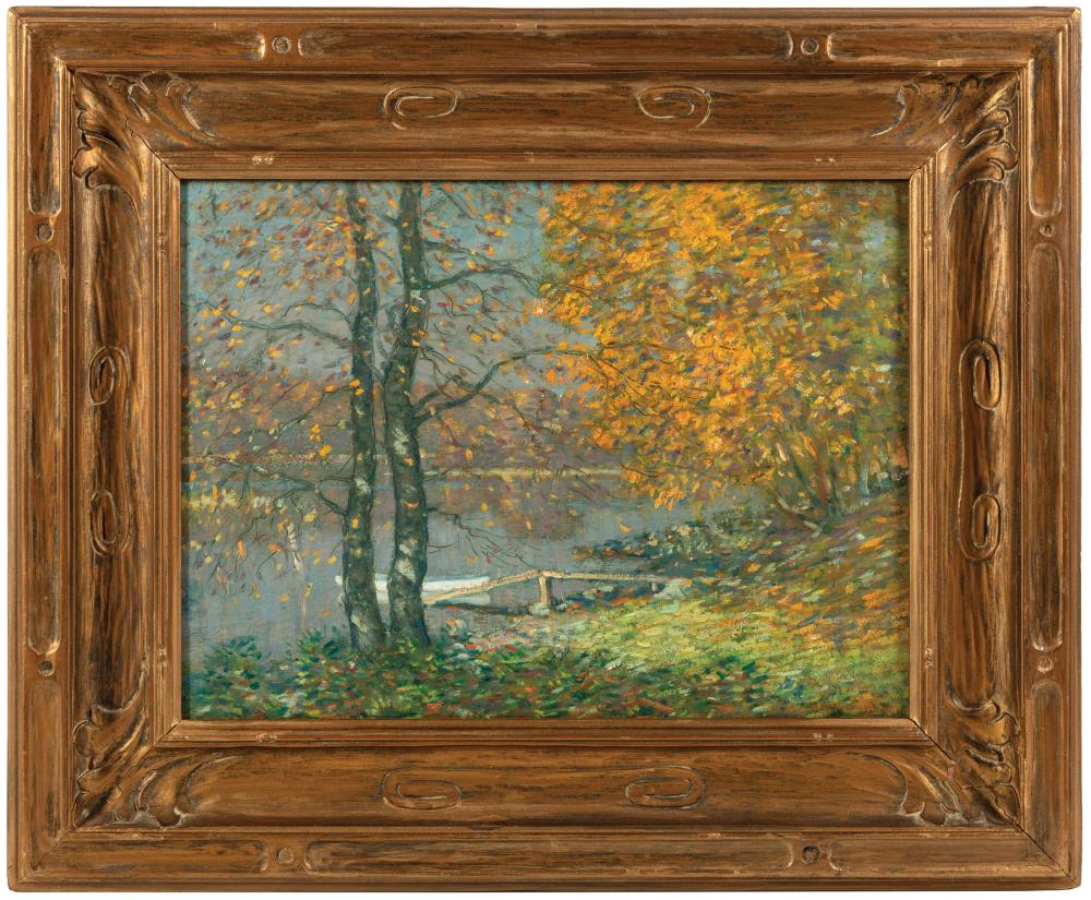 Appraisal: Will Howe Foote American - Autumnal Landscape oil on panel