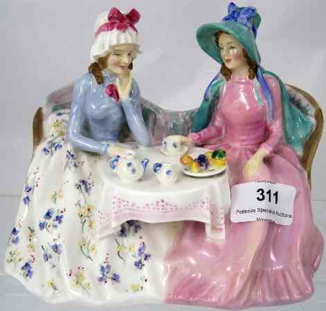 Appraisal: Royal Doulton Figure Afternoon Tea HN