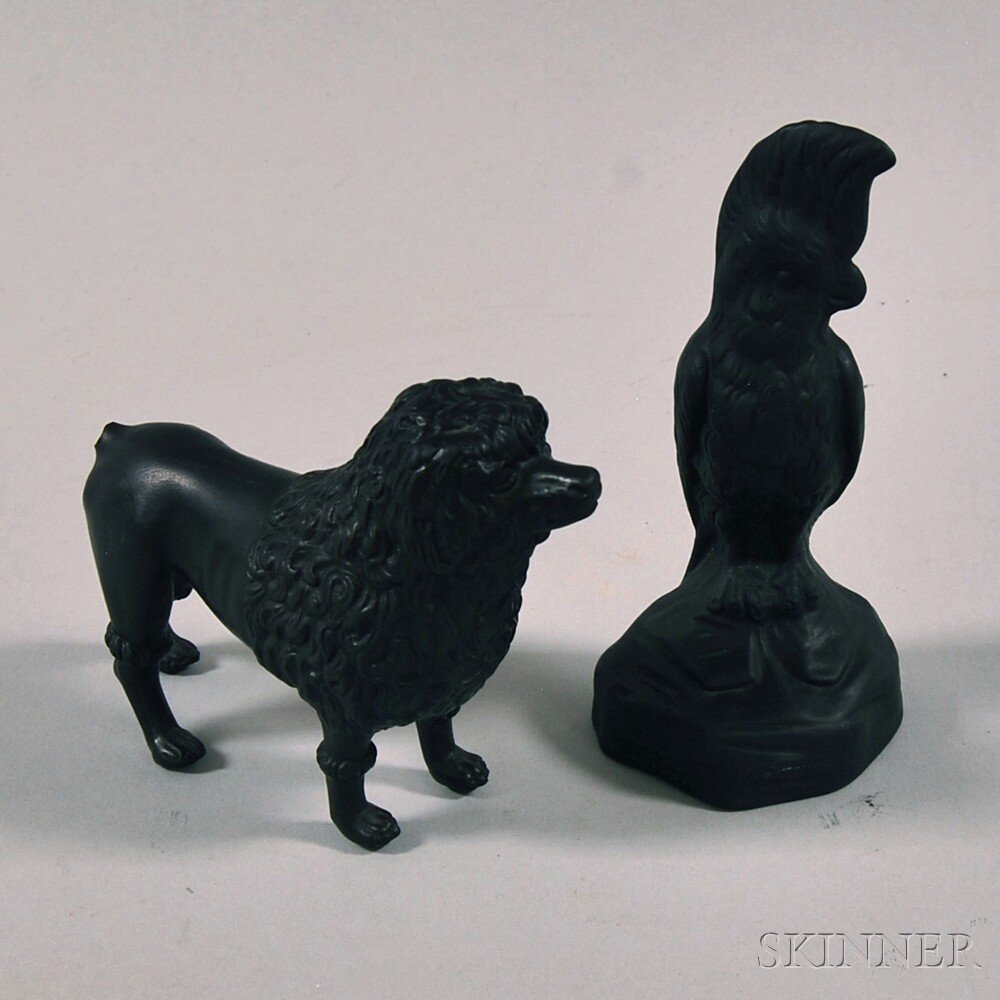 Appraisal: Two Wedgwood Animal Figures th century a cockatoo and a