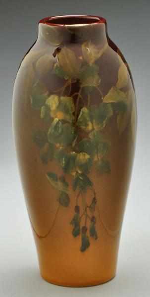 Appraisal: Rookwood Wisteria Pottery Vase Description Marked -D and signed I