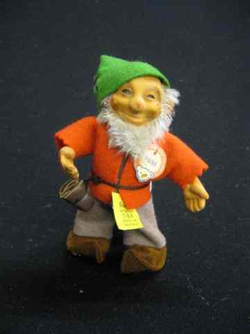 Appraisal: Steiff Plush Toy ''Pucki'' Gnome '' original labels tag