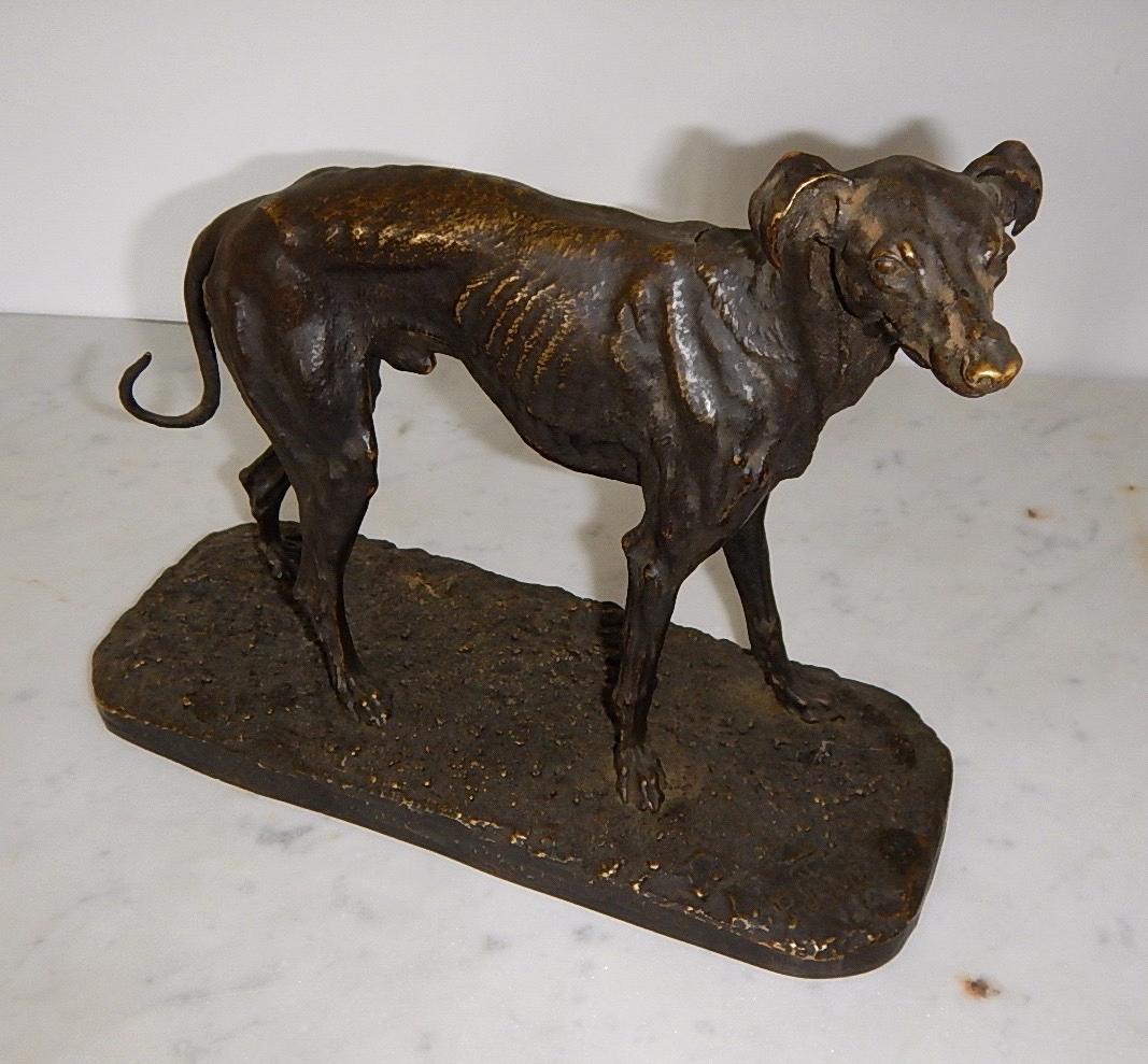 Appraisal: After Pierre Jules Mene - A bronze sculpture of a