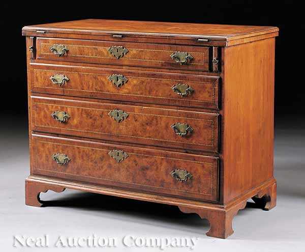 Appraisal: A George III Inlaid Mahogany Dressing Chest th c probably