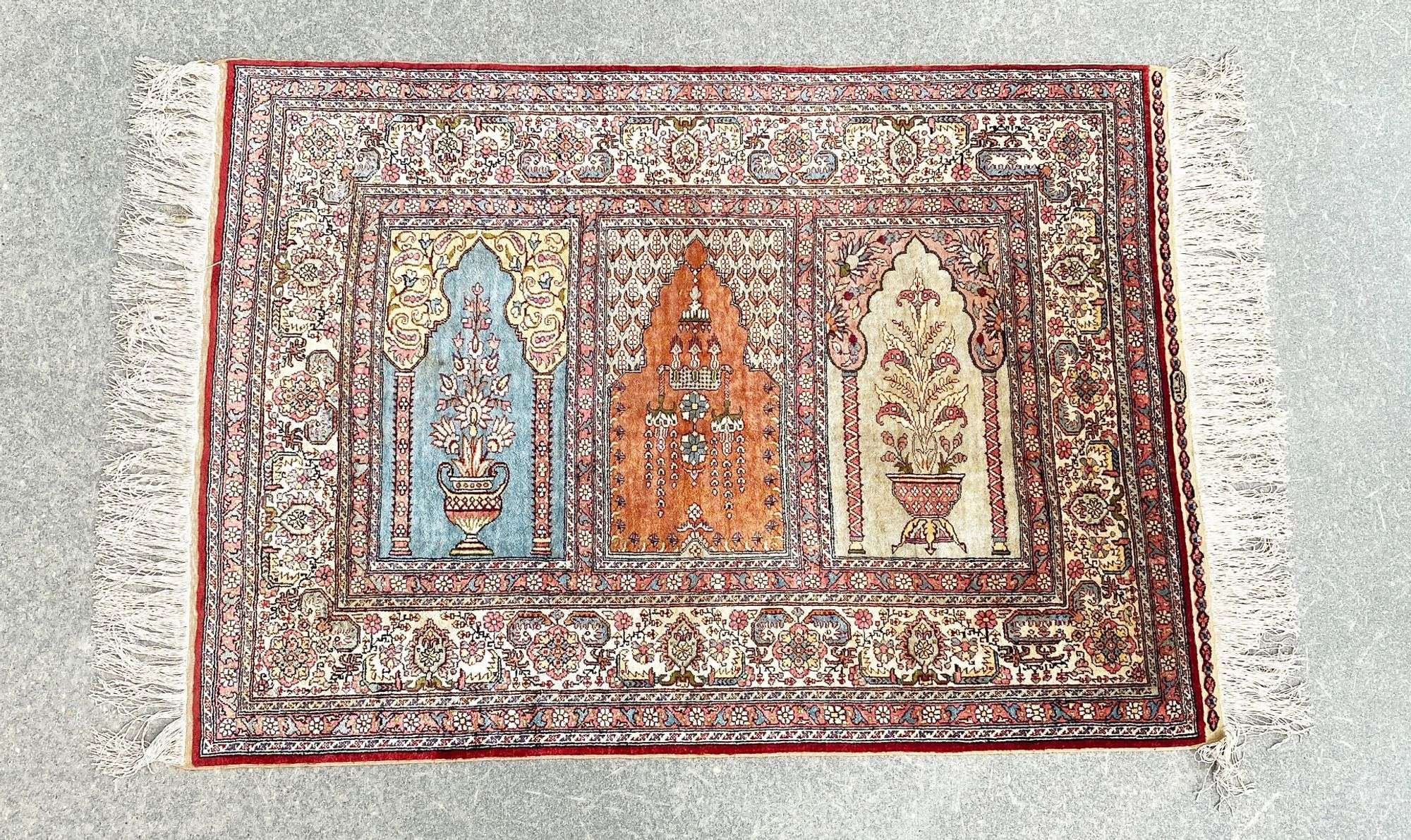 Appraisal: by Silk Oriental RugCondition Good no noticeable damage