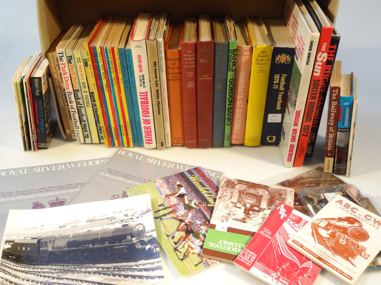 Appraisal: Books ephemera etc football related to include The Park Drive