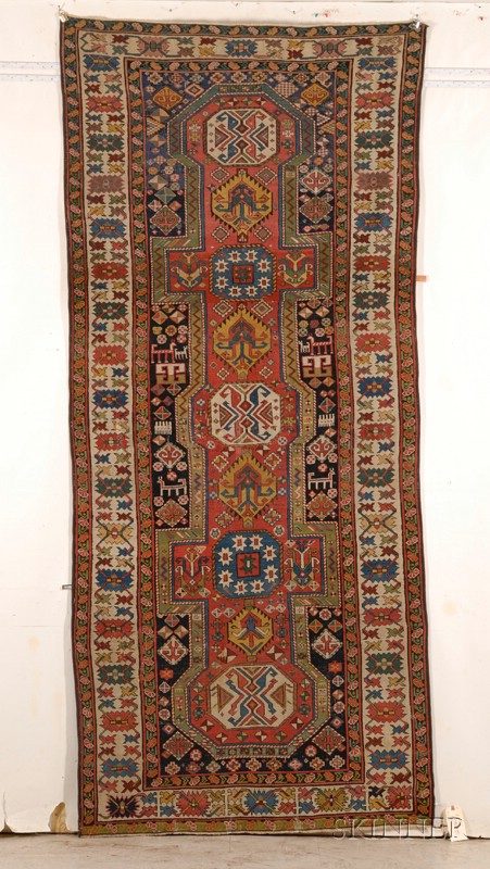 Appraisal: Kuba Long Rug Northeast Caucasus last quarter th century several