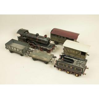 Appraisal: Midland Standard Gauge Freight Train Set Midland standard gauge freight