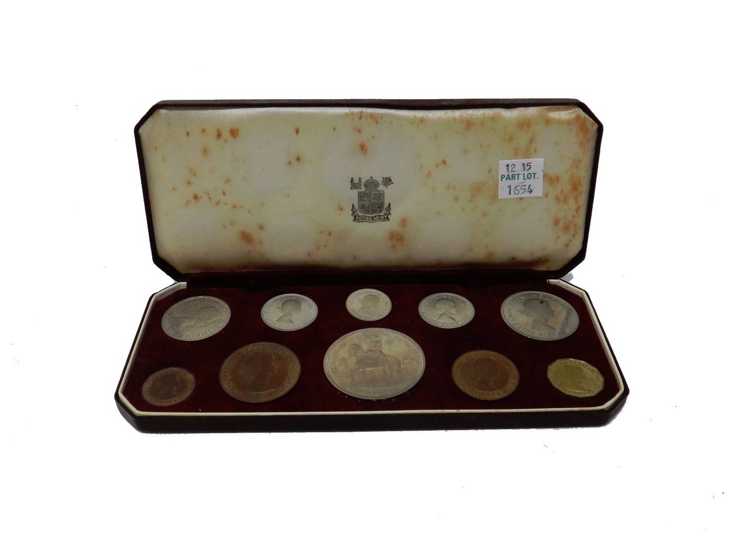 Appraisal: An Elizabeth II ten coin Coronation Year Proof Set cased