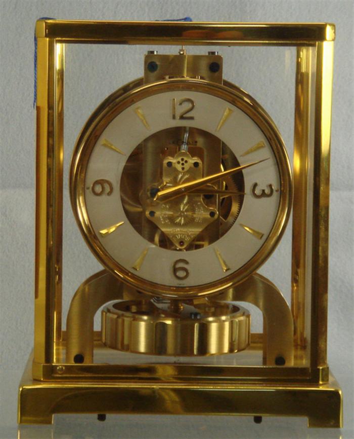 Appraisal: Jaeger LeCoultre Atmos clock Caliber - serial No front door