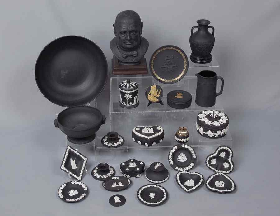 Appraisal: THE FIRST IN OUR LARGE COLLECTION OF WEDGWOOD- BLACK BASALT