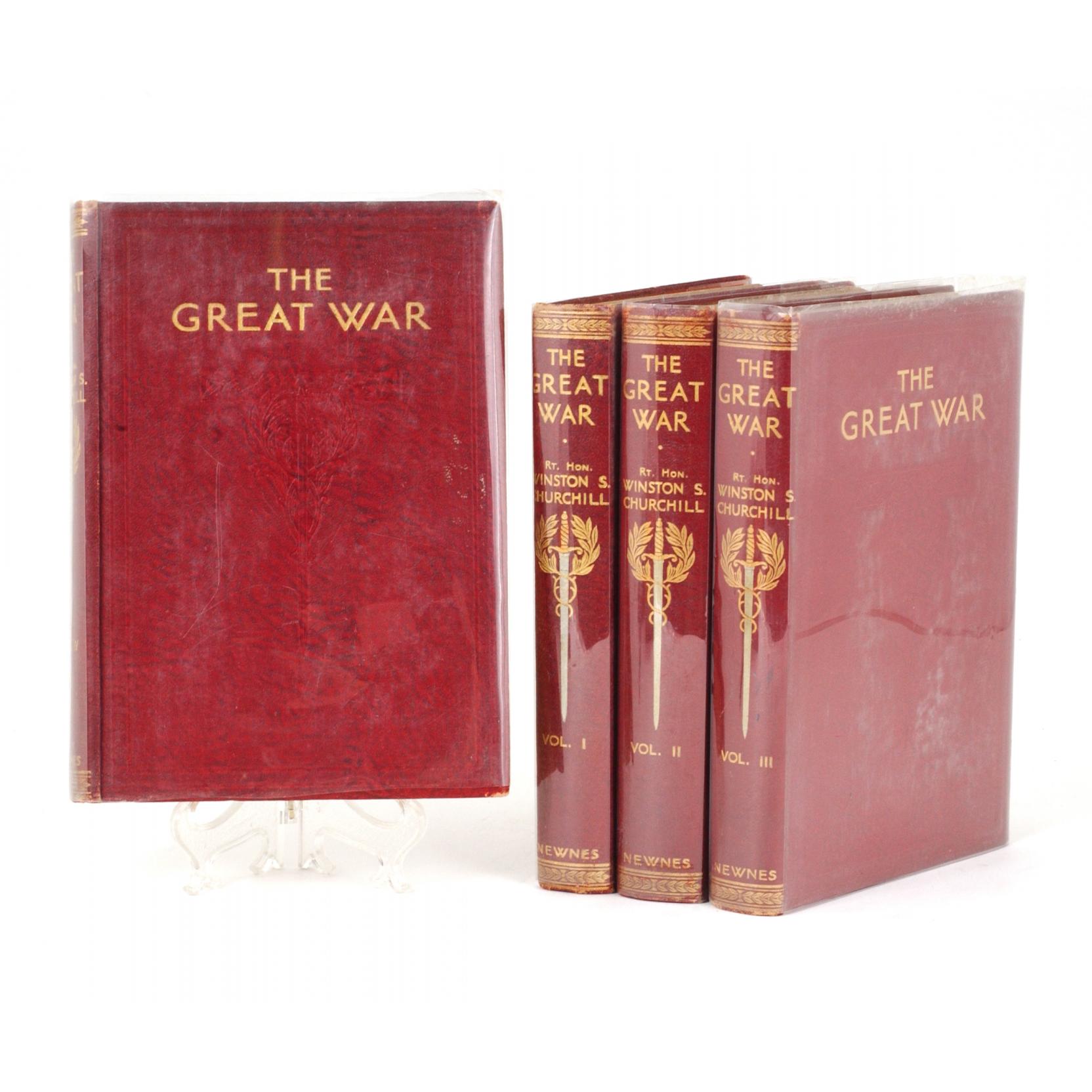 Appraisal: Winston Churchill The Great War London The Home Library Book