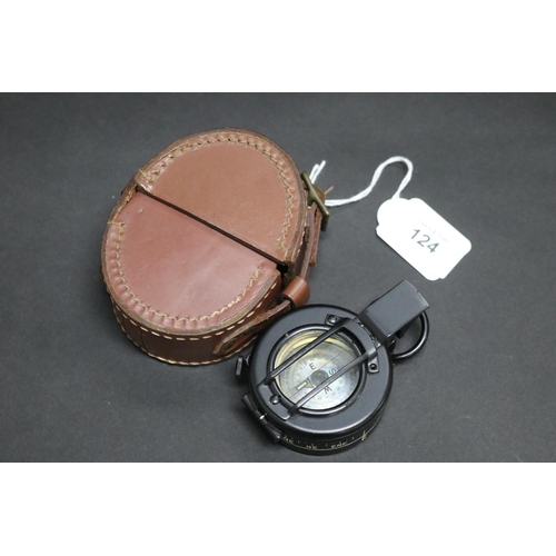 Appraisal: Military compass in leather case