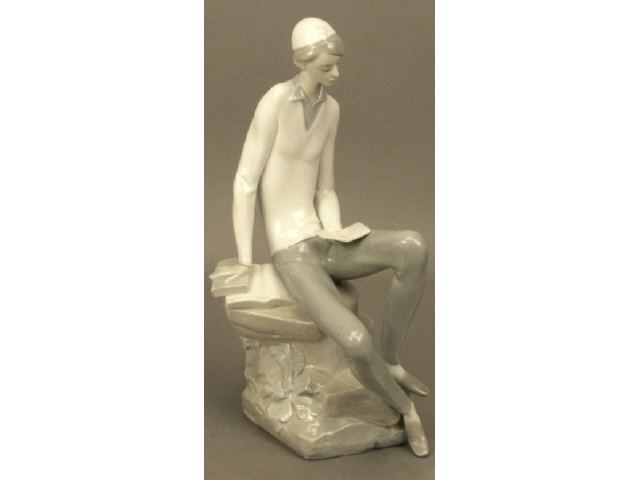 Appraisal: Lladro Hebrew Student measures tall excellent condition Estimate -