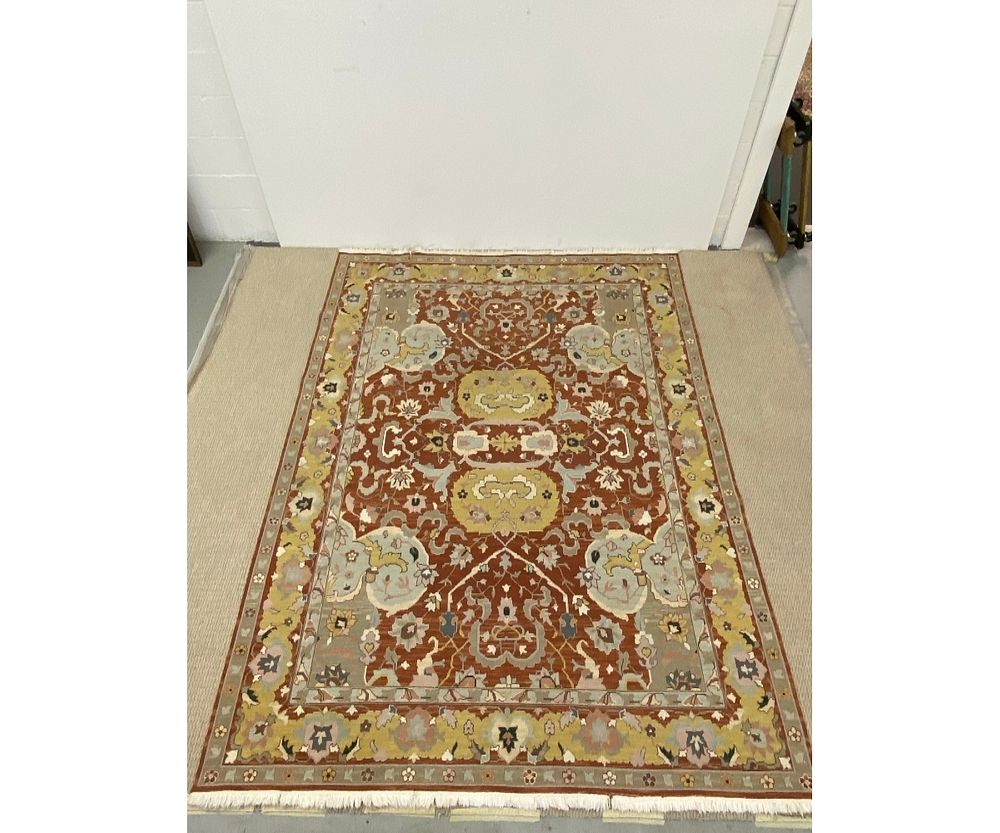 Appraisal: Arabesque Style Room Size Carpet Arabesque style room size carpet