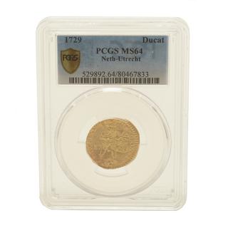 Appraisal: Netherland Utrecht Gold Coin PCGS MS-