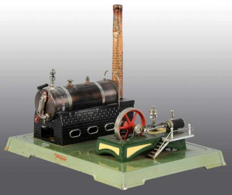 Appraisal: Fleischmann No Horizontal Steam Engine Description Ca to Engine has