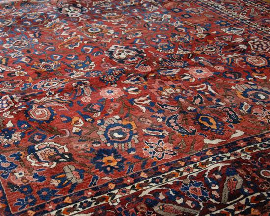 Appraisal: An Old Persian Bakhtiari Rug ' x '