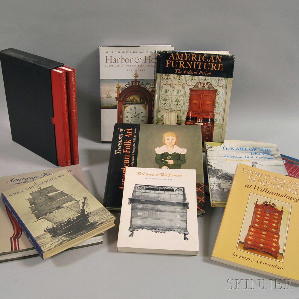 Appraisal: Reference Books on American Furniture and Decorative Arts including Barry