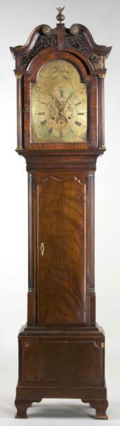 Appraisal: English Chippendale Tall Case Clock late th century mahogany and