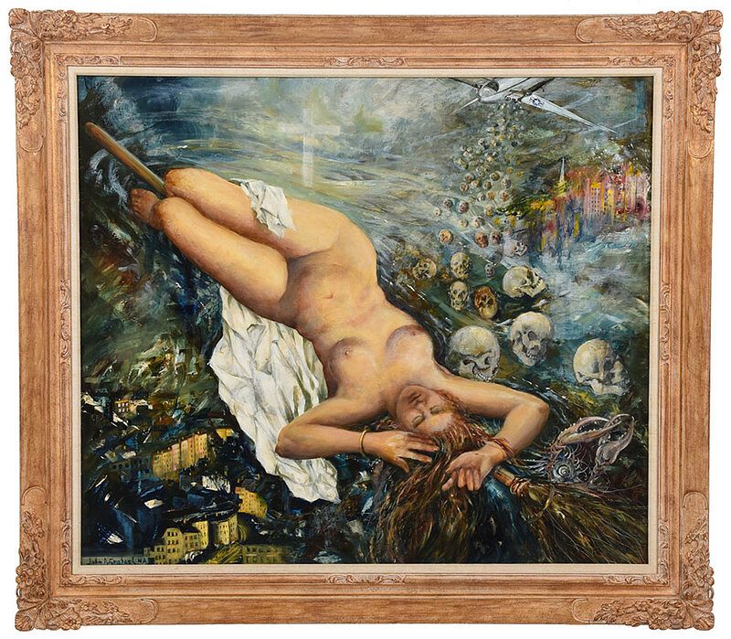 Appraisal: John R Grabach American - Venus c signed lower left