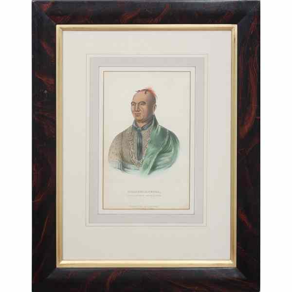 Appraisal: Group of McKenney and Hall Octavo Edition Portraits American Philadelphia