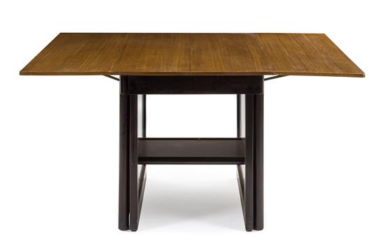 Appraisal: Sale Lot A Drop-Leaf Extension Dining Table Edward Wormley for