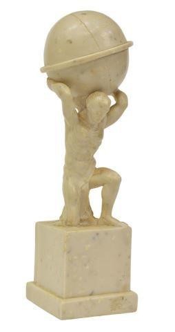 Appraisal: Classical style cast resin sculpture Atlas Holding the Celestial Sphere