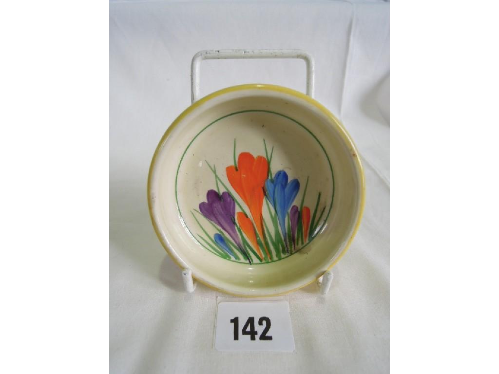 Appraisal: A small Clarice Cliff pin dish or ashtray of circular