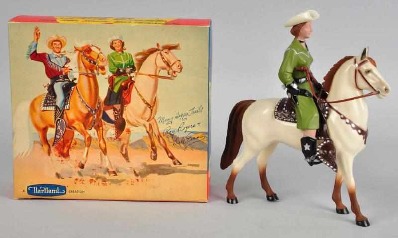 Appraisal: Hartland Dale Evans Horse Rider Description Complete set includes hat