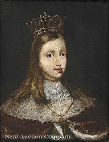 Appraisal: Continental School late th early th c Portrait of a