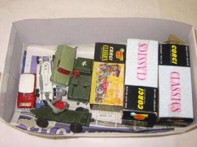 Appraisal: Three Classics Models and boxes AF and five various vehicles