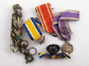 Appraisal: A mixed lot including a Russian silver brooch a French