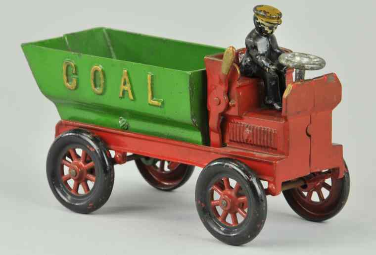 Appraisal: KENTON AUTO COAL WAGON circa cast iron No '' ''