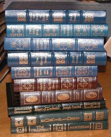 Appraisal: Assorted Easton Press Leather Bound Classics Euripides The Oresteia Heart