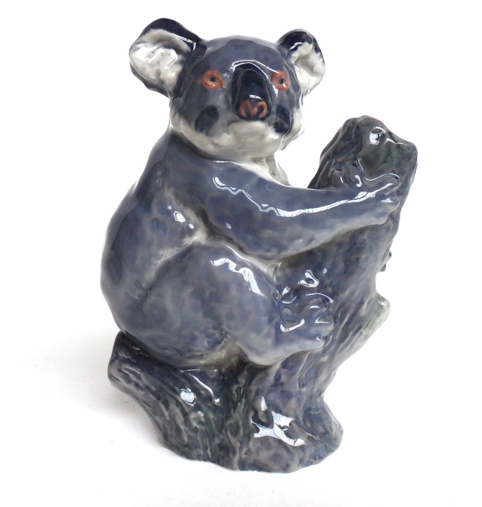 Appraisal: A Royal Copenhagen model of a Koala bear model No