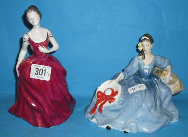 Appraisal: Royal Doulton figures Elyse and Innocence HN both seconds