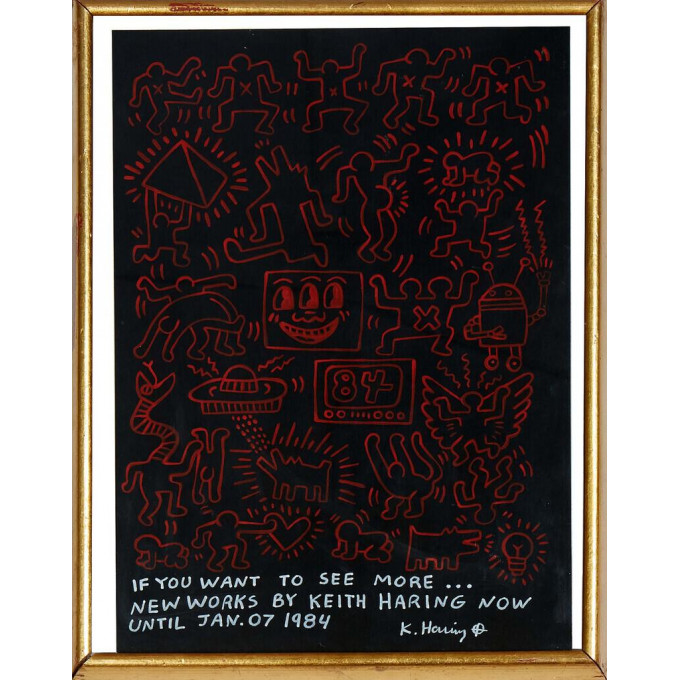 Appraisal: Keith Haring New York - If You Want to See