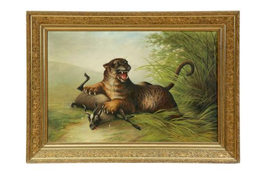 Appraisal: WILD LIFE PAINTING AMERICAN SCHOOL EARLY TH CENTURY Oil on