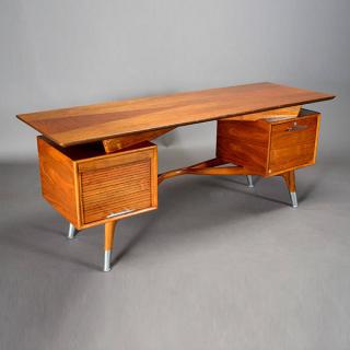 Appraisal: Italian Desk After Gio Ponti c 's Length inches Width